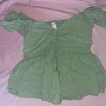 Japna  Green Top Crop Photo 0