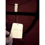 Free People  Shirt top Intimately Lounge soft Long Sleeves Size Small NEW Cardi Photo 2