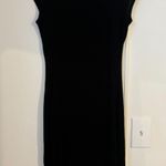 Velvet Torch Black Midi Dress Photo 0