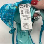 Seafolly Inka Gypsy Rio Bikini Bottom Size 8 Blue Aqua Swimwear NWT Photo 4