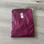 EXPRESS Silky Soft Fitted Crew Neck Sweater Berry XL NWT Photo 7