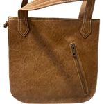 Way West Vintage Concealed Carry Crystal Studded Tooled Lined Security Purse Bag Brown Photo 1