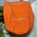 Crown Royal Peach Limited Edition Drawstring Bag 750ml Orange Gold Trim Photo 0