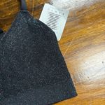 Savage X Fenty Black‎ Bawdy Double Knit Bralette Size 1X Black Photo 4