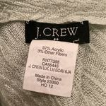 J.Crew Mint Green & Silver Metallic Fringe Trim Scarf Photo 9