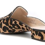 Cole Haan Leopard Calf Hair Mules Photo 2