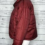 Celebrity Pink NWOT Size XXL Red & Black Buffalo Plaid Cropped Puffer Jacket Photo 2
