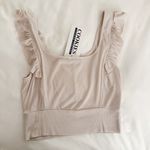 Final Touch Ruffle Crop Top Photo 1