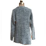 Vintage Sweater Silk Mohair Wool Winter Gallagher Chunky Knit Blue Green Photo 2