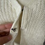 12th Tribe Fawn Cream Knit Vest, Cream, M Photo 2
