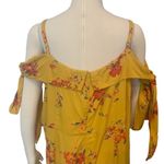 Anthropologie  Londonderry Yellow Floral Print Plus Size Boho Jumpsuit New Photo 9