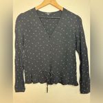 Rails Beaux Blouse in Black Offset Dot size XS Revolve $158 Photo 9