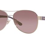 Coach  Women’s Pink Lens Aviator Sunglasses Photo 0