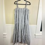 Jenni Kayne  Tiered Maxi‎ Dress Size L Yacht Wife Summer Picnics Quiet Luxury Photo 11