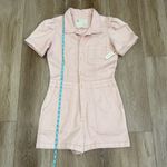 Pilcro NWT  Anthropologie The Kit Utility Romper in Pink Rose Size 12 OB1892176 Photo 14