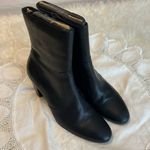 Roma Bass  Black Leather 3” Heels Ankle Boots Booties Women’s Size 9 Professional Photo 3