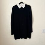 Cinq à Sept Cinq A Sept Jana swing knit sweater Peter Pan collar black dress size XS Photo 2