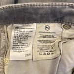 AG Adriano Goldschmied  The Legging Ankle Gray Denim Jeans Raw Hem EUC 26R Photo 6