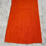 Nau Flaxible Tank Mini Dress Sleeveless Linen Blend in Orange Size XS Photo 6