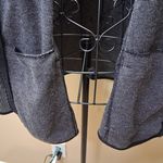 Karen Scott  SPORT  Black and White Striped Jacket Photo 13