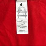 Zimmermann Swim Bikini Bottom Womens Size 10 - 12 Red Summer Coastal *FLAW Photo 2