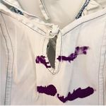 H&M Custom Tie Dye Paint Splatter Mini Dress Artsy One of a Kind Colorful Photo 3