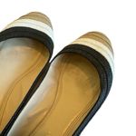 Enzo Angiolini  Bullseye Raffia Flats Slip On Ballet Color Block Size 8.5 Women's Photo 13