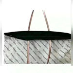 Victoria's Secret VICTORIA SECRET NWT Logo Large Tote Canvas Bag Limited Edition Photo 2