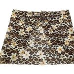 Hawaiian Tropical Floral Yellow Brown Swimming Cover Up One Size # 1010 Photo 0