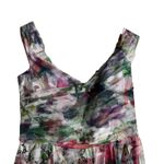 Marchesa Notte Floral Off Shoulder Appliqué 3D Formal Evening Gown Size 14 White Photo 7