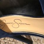 Jessica Simpson Navy Suede  Shoes Photo 3