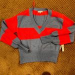 June & Hudson Size M Bright Pink Periwinkle Blue V Photo 0