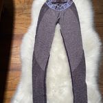 Gymshark Flex Leggings Purple Lilac Marled Seamless Logo Tights Activewear Photo 5