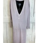 Free People Movement Long Game Layer Tunic in Oyster Opal NWOT sz unsized Purple Photo 6