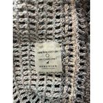 Peruvian Connection  Size Small Sweater Cardigan Open Front Knit Pima Cotton Photo 6