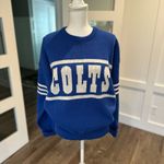 NFL Vintage  Colts Blue and White Crew Neck Sweater | Colts | Vintage Photo 3