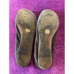DKNY  Brown Suede Ballet Flats Made in Italy Size 38.5 8.5 Shoes Comfy Luxury Photo 3