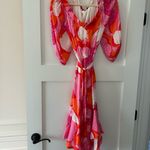 Trina Turk  Marilla Silk-blend Dress In Multi Photo 2