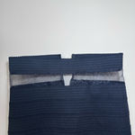 EXPRESS black pencil skirt mesh bottom business office work size Small Photo 2