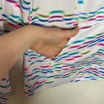 FILA multicolor neon rainbow performance quarter zip top size S Photo 6