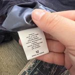 Neiman Marcus Lela Rose X Target Collection Silk Blend Purple Watercolor Dress Size 12 Photo 11