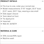 Young Fabulous and Broke NWT Savana Twist Mid Skirt Photo 15