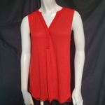 cupio  Red Striped Tank Top (S) Photo 1