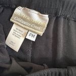 Coldwater Creek Stretch Button Front Flare Midi Skirt – Black, Comfy & Classic P Photo 3