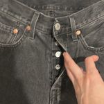 Levi's Women's 501 Original-Fit Straight-Leg Jeans in Blackstone Wash size 24W x 30L Photo 2