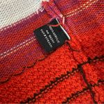 BCBG MAXAZRIA Southwestern Aztec Cardigan Sweater XL Burnt Orange Pink Photo 5