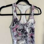 Lululemon Cool Racerback Watercolor Floral Tank Photo 1