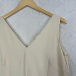 Gal Meets Glam  Kendra Cream‎ Sleeveless Fit N Flare Dress Size 8 FLAWED Photo 5