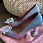 Amina Muaddi  - Fairy Tale begum brooch pointed toe Photo 2