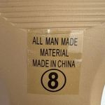 Soda NEW  White Stitched Faux Leather Pointed Toe Western Cowboy Ankle Boots Sz 8 Photo 6